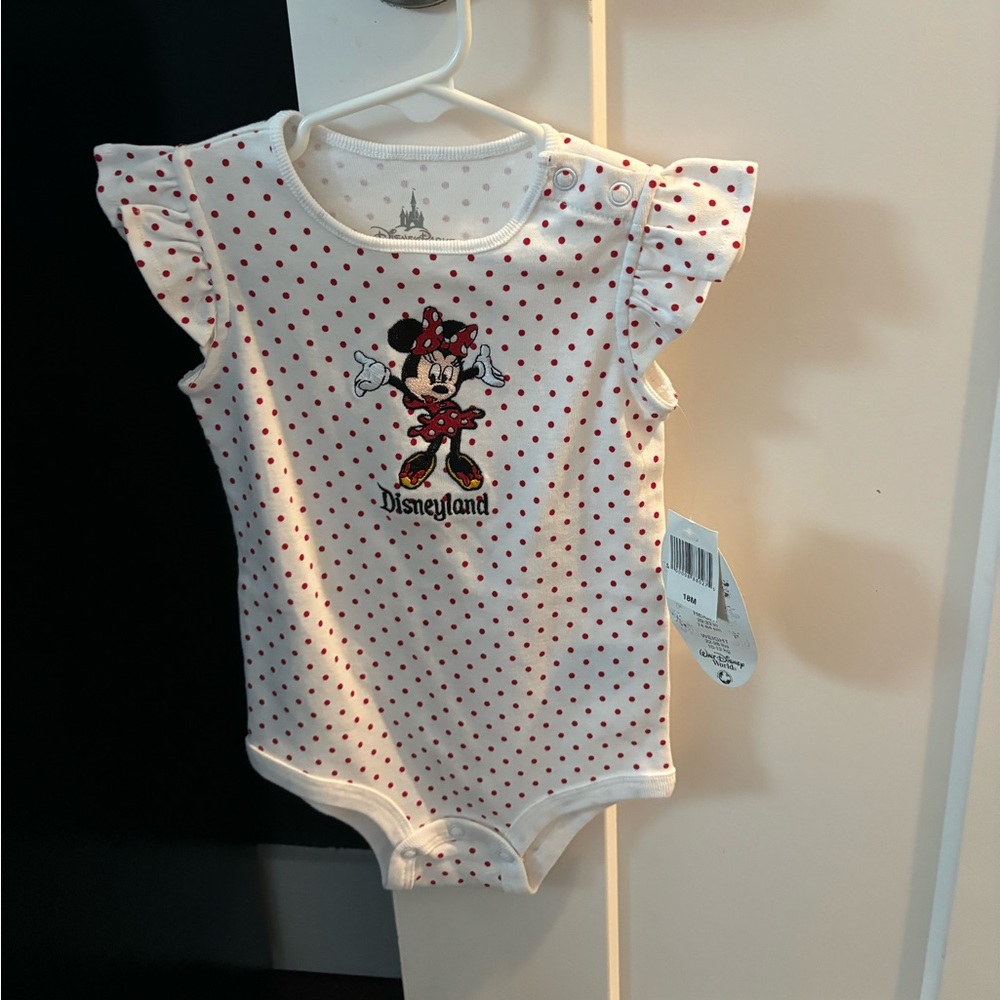 Minnie Mouse Disney onesie 18 mo.